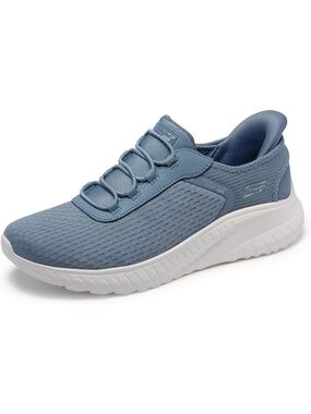 Women's Slate Closed Toe Flat Squad Chaos Athletic Mesh Walking Sneaker